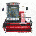东风谷物联合收割机东风4LZ-1.5-1548自走履带式水稻联合收割机（全喂入）