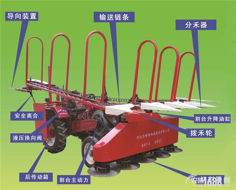 農哈哈4G-2.2C玉米秸稈收割機
